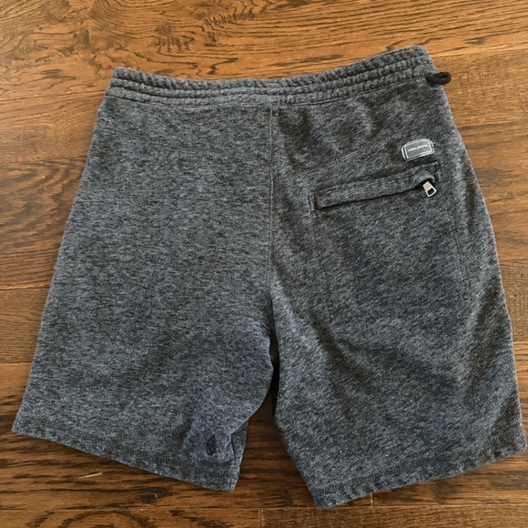 Volcom Charcoal Knit Shorts for men size Small with tie waist - Picture 7 of 9